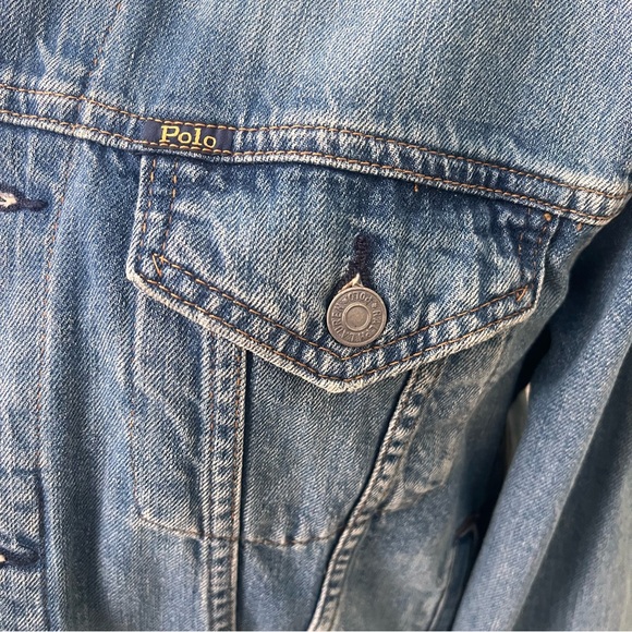 Ralph Lauren Blue Jean Jacket - Picture 3 of 12